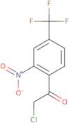 2-Chloro-1-[2-nitro-4-(trifluoromethyl)phenyl]ethanone