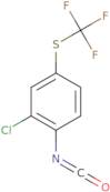 2-Chloro-1-Isocyanato-4-Trifluoromethylsulfanyl-Benzene