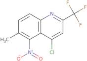 4-Chloro-6-Methyl-5-Nitro-2-(Trifluoromethyl)-Quinoline