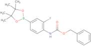 4-(Cbz-AMino)-3-fluorophenylboronic acid, pinacol ester