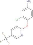 3-Chloro-4-{[5-(trifluoromethyl)-2-pyridinyl]oxy}aniline
