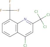 4-Chloro-2-(trichloromethyl)-8-(trifluoromethyl)quinoline