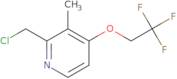 2-Chloromethyl-3-methyl-4-(2,2,2-trifluoroethoxy)pyridine