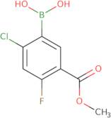 [2-Chloro-4-fluoro-5-(methoxycarbonyl)phenyl]boronic acid