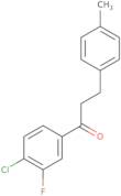 1-(4-Chloro-3-fluorophenyl)-3-(4-methylphenyl)-1-propanone