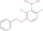 B-[2-Chloro-6-Fluoro-3-(Phenylmethoxy)Phenyl]-Boronic Acid