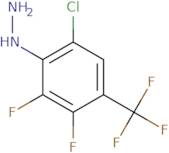 [6-Chloro-2,3-Difluoro-4-(Trifluoromethyl)Phenyl]-Hydrazine