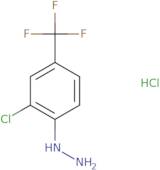 [2-Chloro-4-(trifluoromethyl)phenyl]hydrazine hydrochloride