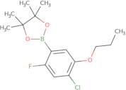 4-Chloro-2-fluoro-5-propoxyphenylboronic acid, pinacol ester