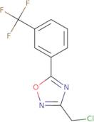 3-Chloromethyl-5-[3-(trifluoromethyl)phenyl]-1,2,4-oxadiazole