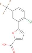 5-[2-Chloro-5-(trifluoromethyl)phenyl]-2-furancarboxylic acid