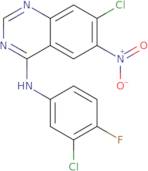 7-Chloro-N-(3-chloro-4-fluorophenyl)-6-nitro-4-quinazolinamine