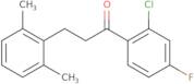 1-(2-Chloro-4-fluorophenyl)-3-(2,6-dimethylphenyl)-1-propanone