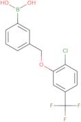 (3-{[2-Chloro-5-(trifluoromethyl)phenoxy]methyl}phenyl)boronic acid