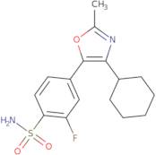 4-(4-Cyclohexyl-2-Methyl-1,3-Oxazol-5-Yl)-2-Fluorobenzenesulfonamide