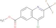 4-Chloro-2-(Trifluoromethyl)-6-Quinolinecarboxylic Acid Methyl Ester