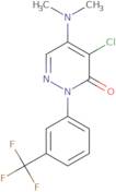 4-Chloro-5-Dimethylamino-2-[3-(Trifluoromethyl)Phenyl]Pyridazin-3-One