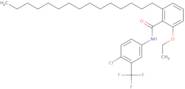 N-[4-Chloro-3-(Trifluoromethyl)Phenyl]-2-Ethoxy-6-Pentadecylbenzamide