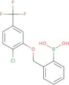 B-[2-[[2-Chloro-5-(trifluoromethyl)phenoxy]methyl]phenyl]-Boronic acid