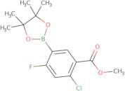 4-Chloro-2-fluoro-5-(Methoxycarbonyl)phenylboronic acid, pinacol ester