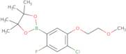 4-Chloro-2-fluoro-5-(2-Methoxyethoxy)phenylboronic acid, pinacol ester