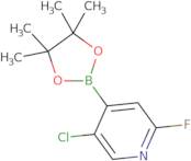 5-Chloro-2-fluoro-4-(4,4,5,5-tetramethyl-1,3,2-dioxaborolan-2-yl)pyridine