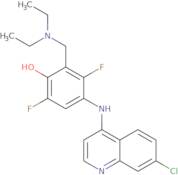 4-[(7-Chloroquinolin-4-Yl)Amino]-2-(Diethylaminomethyl)-3,6-Difluorophenol