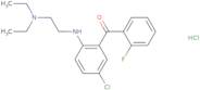 5-Chloro-2-(2-diethylaminoethylamino)-2’-fluorobenzophenone