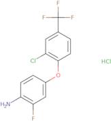 4-[2-Chloro-4-(Trifluoromethyl)Phenoxy]-2-Fluoroaniline Hydrochloride (1:1)