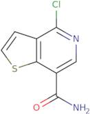 4-Chloro-thieno[3,2-c]pyridine-7-carboxamide