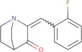 (2Z)-2-[(2-Fluorophenyl)methylidene]-1-azabicyclo[2.2.2]octan-3-one