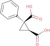 rac-(1R,2S)-1-Phenylcyclopropane-1,2-dicarboxylic acid