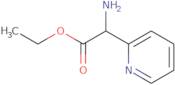 ethyl 2-amino-2-(pyridin-2-yl)acetate hcl