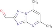 5,7-Dimethyl-[1,2,4]triazolo[1,5-a]pyrimidine-2-carbaldehyde