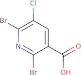 2,6-Dibromo-5-chloronicotinic acid