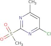 4-Chloro-6-methyl-2-(methylsulfonyl)pyrimidine