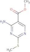 Methyl 4-amino-2-(methylsulfanyl)pyrimidine-5-carboxylate