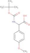 2-{[(tert-butoxy)carbonyl]amino}-2-(4-methoxyphenyl)acetic acid