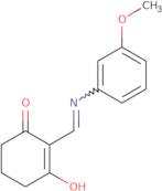 2-{[(3-Methoxyphenyl)amino]methylidene}cyclohexane-1,3-dione