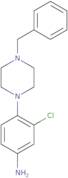 4-(4-Benzyl-1-piperazinyl)-3-chlorophenylamine