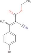 Ethyl 3-(4-bromophenyl)-2-cyanobut-2-enoate