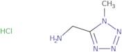 1-(1-Methyl-1H-1,2,3,4-tetrazol-5-yl)methanamine hydrochloride