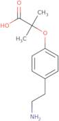 2-[4-(2-Aminoethyl)phenoxy]-2-methylpropanoicacid