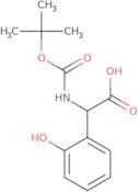 2-{[(tert-Butoxy)carbonyl]amino}-2-(2-hydroxyphenyl)acetic acid