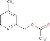 (4-Methylpyridin-2-yl)methyl acetate