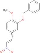 3-Benzyloxy-4-methoxy-β-nitrostyrene-d3