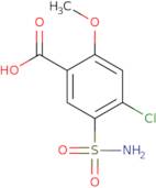 4-Chloro-2-methoxy-5-sulfamoylbenzoic acid