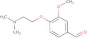 4-(2-Dimethylamino-ethoxy)-3-methoxy-benzaldehyde