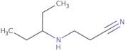 3-[(Pentan-3-yl)amino]propanenitrile