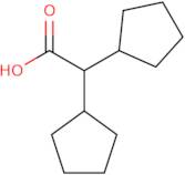 2,2-Dicyclopentylacetic acid